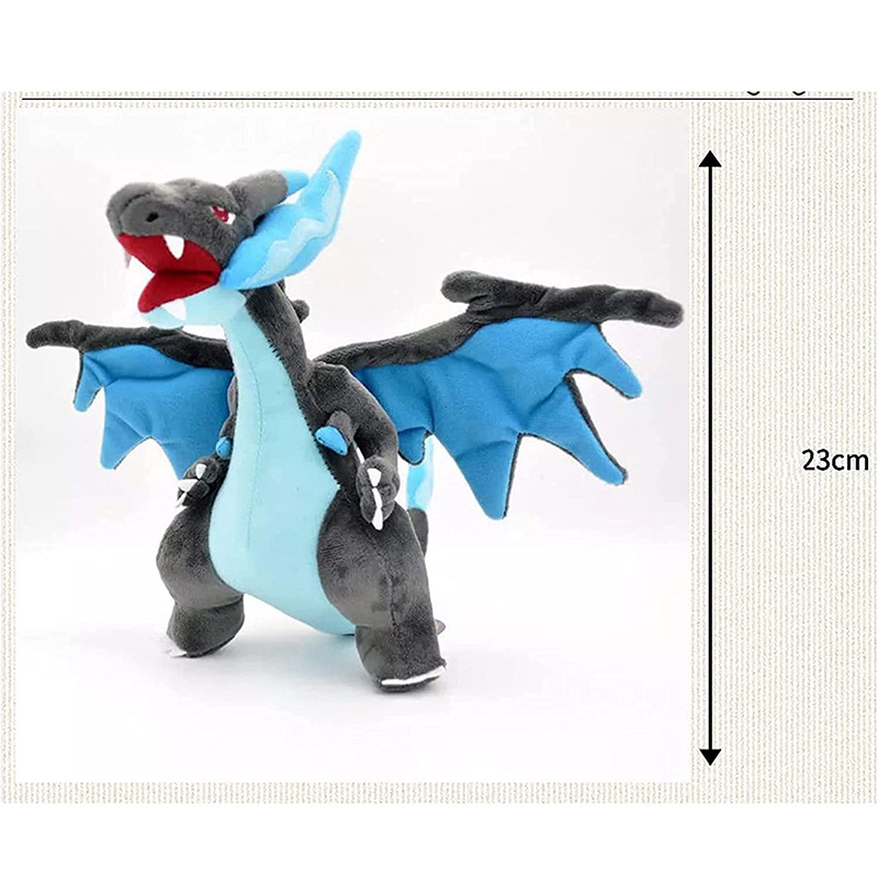 Hot Sale Plush Dragon Toys Stuffed X Charizard  Fire Breathing Dragon Dinosaur Doll Plush for Kids