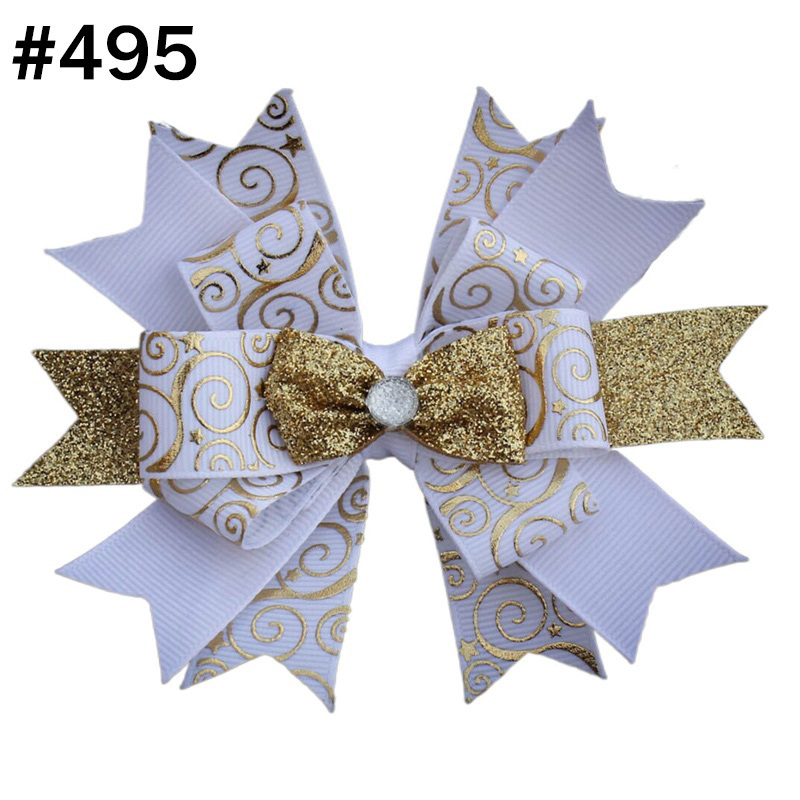 No.483-No.522  Newest 5.5'' inspired hair bows popular cartoon hair bow boutique   girl hair bows