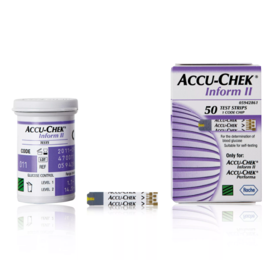 Accu Chek Glucometro Roche Accu-chek Glucometer Accu Chek Inform II Glucose Meters POCT Portable Wireless Glucometer