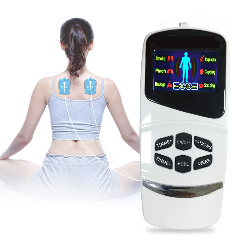 Ems Tens Digital Therapy Machine Rechargeable Portable Tens Therapy Machine Portable Electronic Pulse Massager Tens