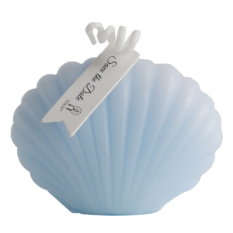 Elegant Favors Wedding or Party Gifts Little Shell Scented Candle Decorative Aromatic Fragrant