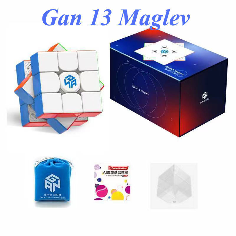 [GAN 13M Series] FX Magnetic Levitation Cube - UV Drift Twisty Puzzle Toy for Speedcubers & Puzzle Enthusiasts