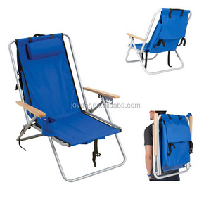 beach chair portable arm reclining chaise sun lounge folding beach chair