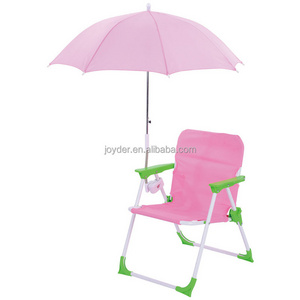 portable lightweight folding beach chair for kids with umbrella