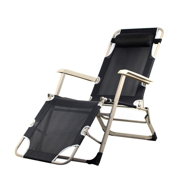 Lightweight Folding Aluminum Chaise Cheap Outdoor Beach Lounge Chair