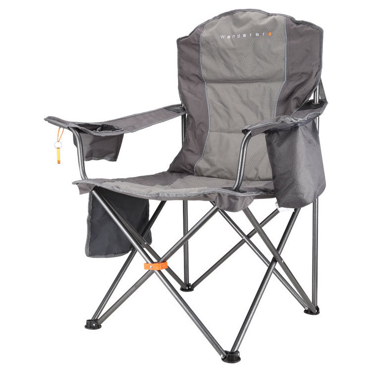 Giant Big 150Kg Portable Relax Luxury Bulk Oversized Adjustable with Cooler Padded Folding Heavy Duty Camping Chair Foldable