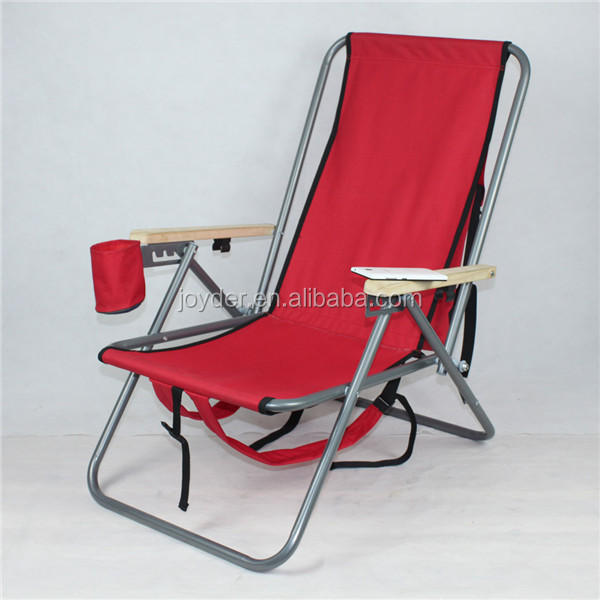 beach chair portable arm reclining chaise sun lounge folding beach chair