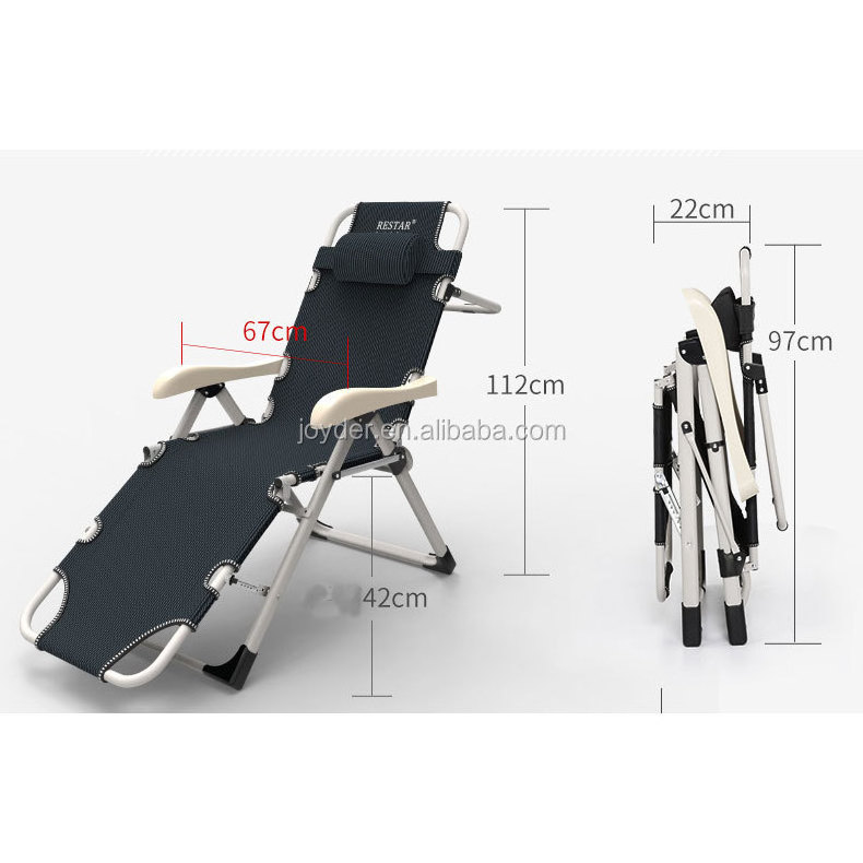 Zero gravity design to relax body children folding chair portable with footrest