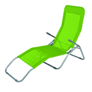 Outdoor Fold Up Garden Chair Waterproof Breathable Fabric Sun Lounger Office Relax Chair Folding Steel Frame Beach Rocking Chair