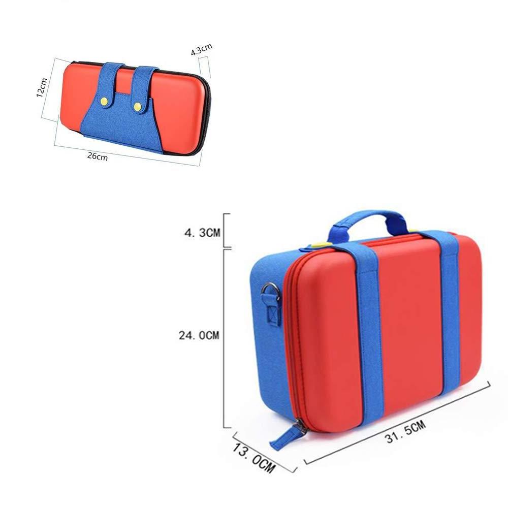 Travel Carrying Storage Case for Nintendo Switch System Protective Hard Shell Cute Deluxe Bag for Console Controller