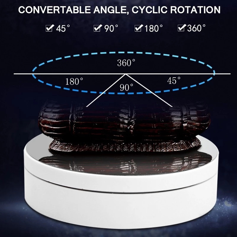 Booth Rotating Machine Turntable Display Backdrop Stand Photography Accessories Shooting Quiet Remote Photo Studio Camera