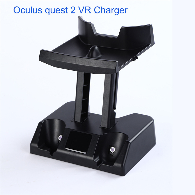 VR glasses seat charging bracket quest2 desktop charging bracket VR storage stand charging for Oculus Quest 2