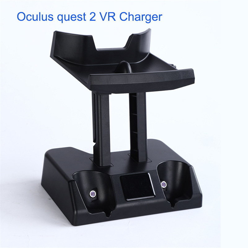 VR glasses seat charging bracket quest2 desktop charging bracket VR storage stand charging for Oculus Quest 2