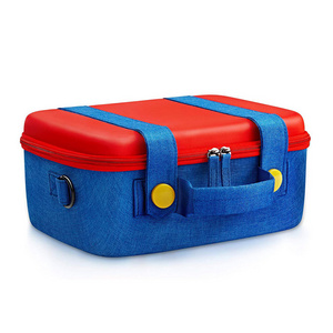 Travel Carrying Case for Nintendo Switch Protective Hard Shell Carry Game Bag for Mario Fans Console & Accessories