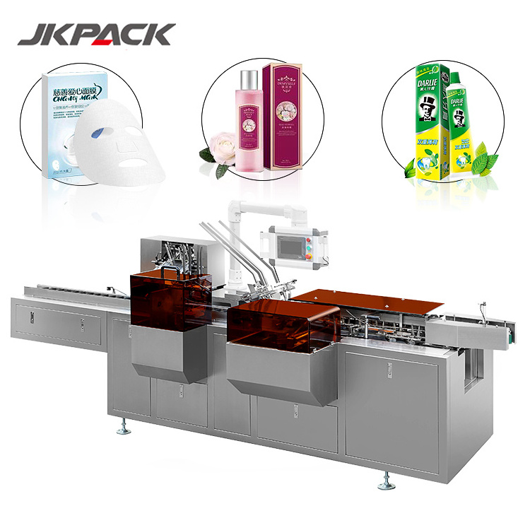 Automatic Milk Packaging Carton Box Labeling Packing Making Machine