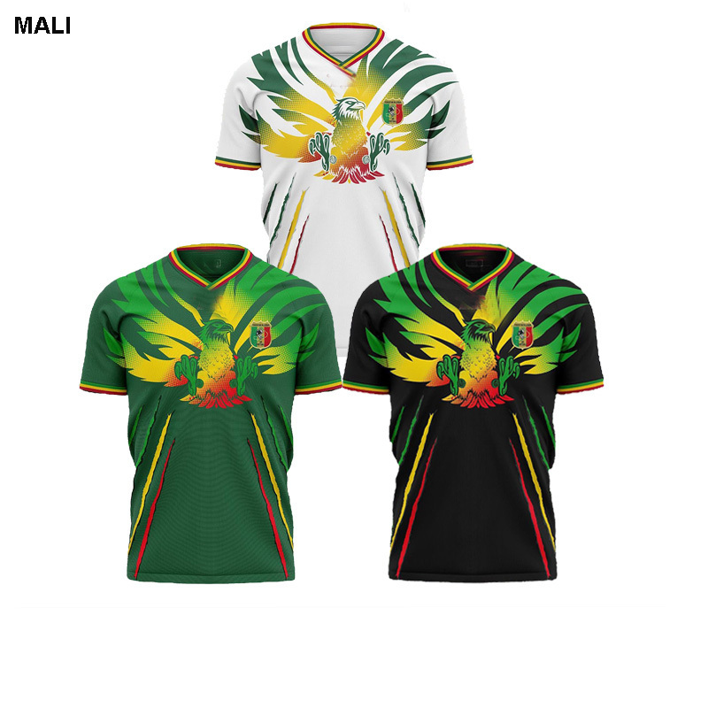 Mali 2023-2024 Home Jersey Away Player version and funs version football team jersey