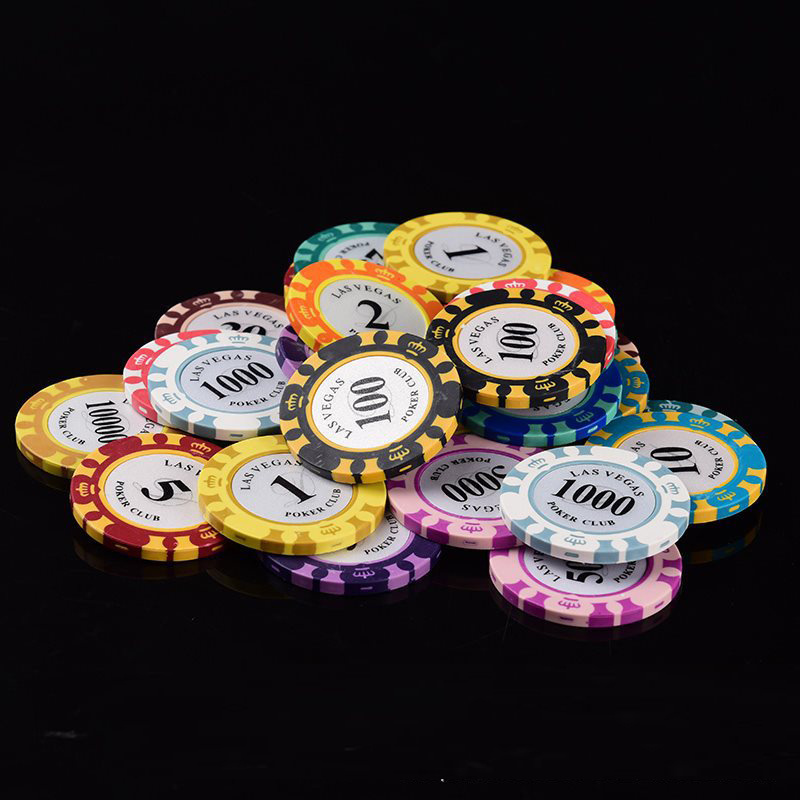 High Quality Customized Cheap Crown Clay  Chip Poker Set Wholesale