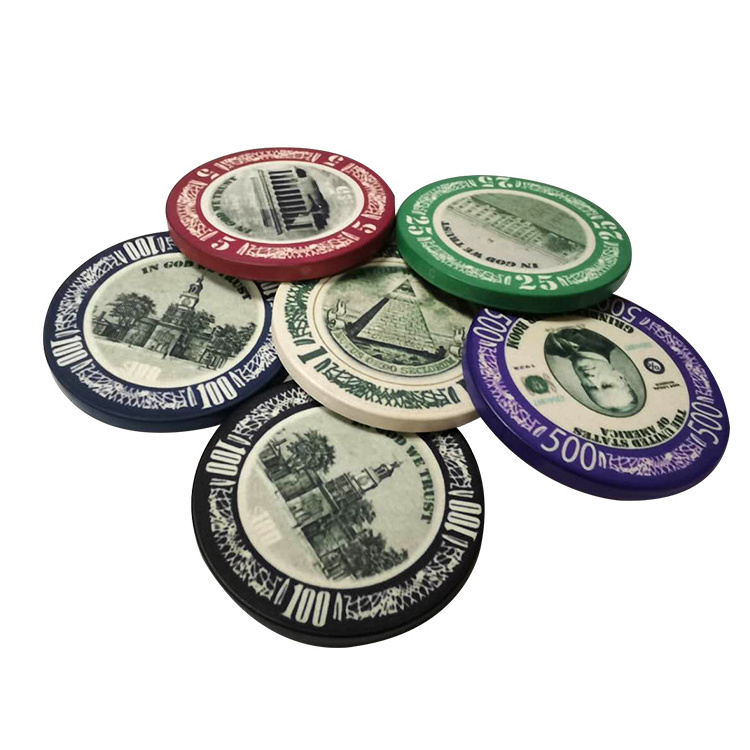 Casino Clay Factory Customized Wholesale Premium Poker Chip Sets