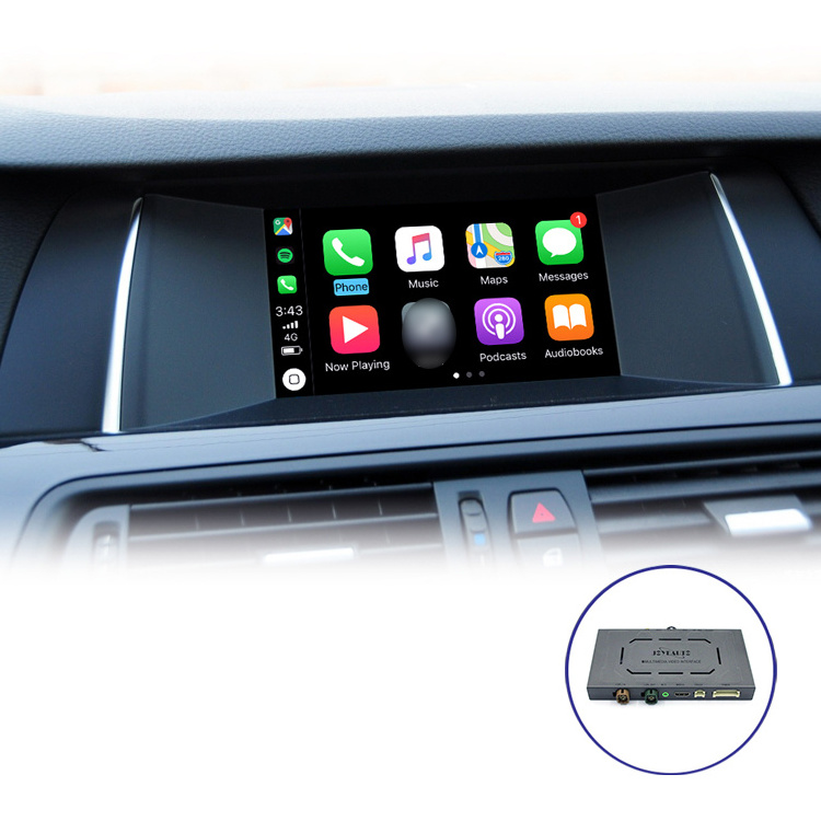 Aftermarket Car Audio Apple Carplay Adapter Tuning for BMW 5 Series