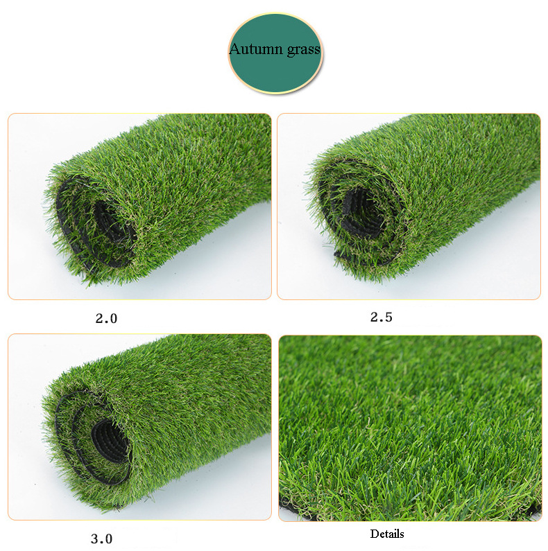 Hot sale  3 Color Leisure  Soft Rug grass carpet artificial grass lawn roll for basketball court