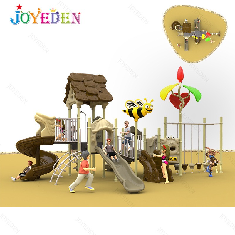 Popular Plastic Outdoor Playground School Yard children slide outdoor playground equipment for home use