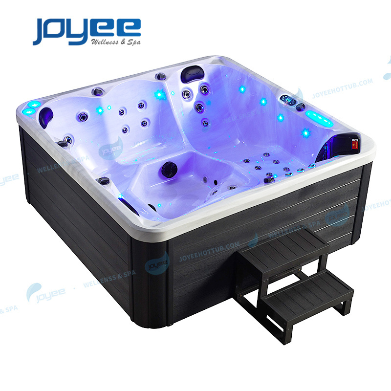 JOYEE Chinese hot tub spa garden use 5 person balboa outdoor hot tub swim spa