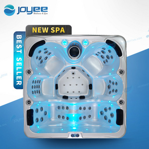 JOYEE Home 6 person garden design jaccuzi bubble jets acrylic massage whirlpool jakuzi outdoor spa Pool hot tub for 6 person