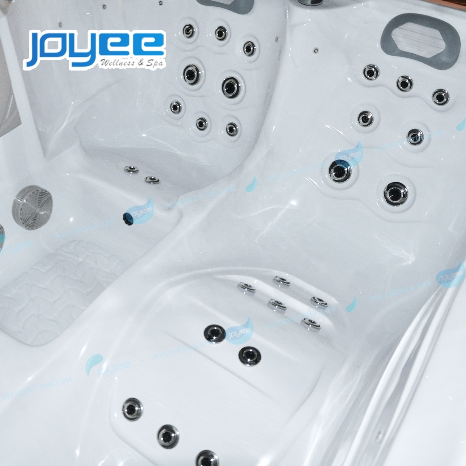 JOYEE Top 10 Hot Tub For 2023 Outdoor Freestanding Jacuzzier With Bluetooth Massage Party Spa Hot Tub