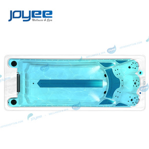 JOYEE hot sale 5.9m acrylic counterflow endless pool indoor outdoor hydro massage swimming pool infinity swim spa