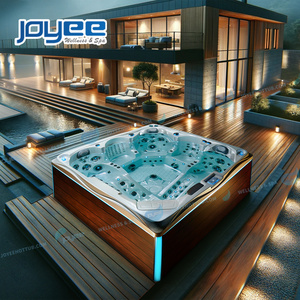 JOYEE Luxury US Aristch Acrylic Balboa 5 Places Spa Pool 172PCS Jets Pools Hottub Outdoor Whirlpool Hot Tub