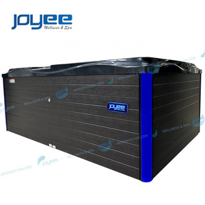 JOYEE Low energy consumption small massage spa for 2 persons US acrylic massage hot tub spa with filter