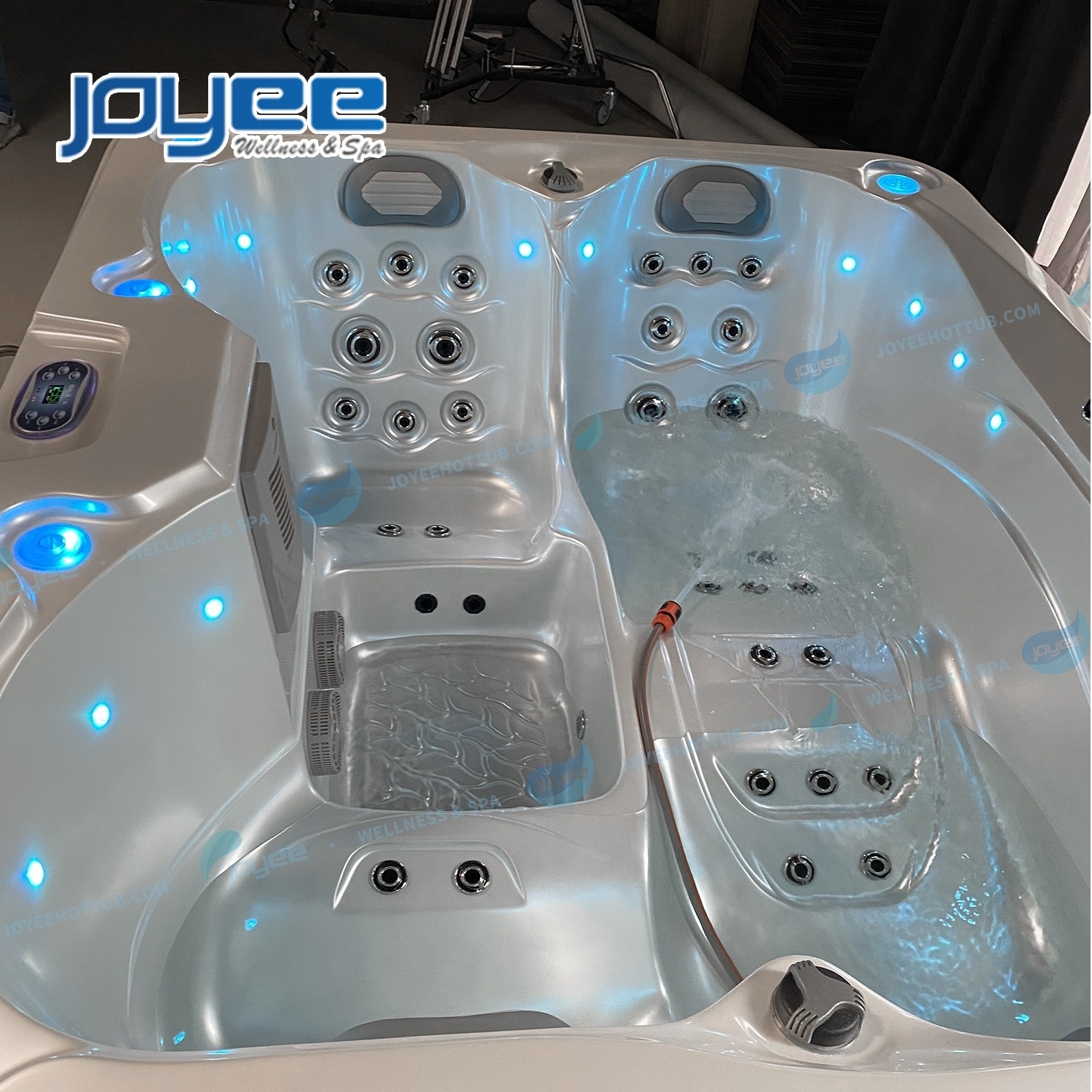 JOYEE Top 10 Hot Tub For 2023 Outdoor Freestanding Jacuzzier With Bluetooth Massage Party Spa Hot Tub