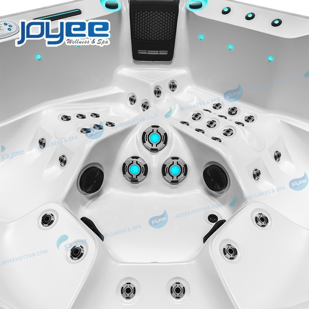 JOYEE Hydro Whirlpool Massage Spa Outdoor Indoor Cold And Hot Tub For 5 Persons With BalBoa System Swimming pools