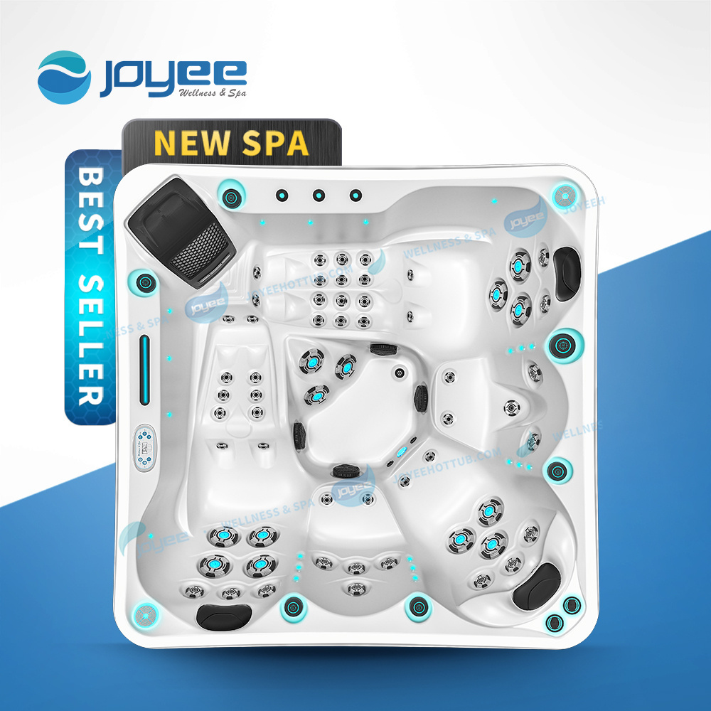 JOYEE US balboa garden villa hot cheap tub whirlpool spas outdoor large bath spa tub massage soak big bath tub with bluetooth