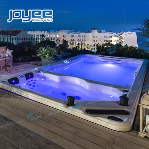 JOYEE wholesale luxury outdoor endless balboa home garden hot tub used swim spa pool piscina swimming spas