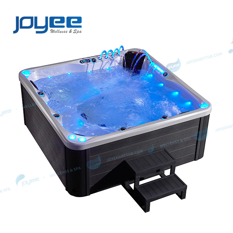 JOYEE Best Selling US Balboa 5 Person Hydro Massage Whirlpool Hot Tub Combo Fibreglass Swimming Pool Outdoor Hottub Jacuzzier