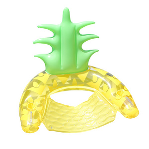 Inflatable Pineapple Backrest Floating Pool Lounger Float Adult Size Pool Hammock Swimming Water Float For Girls