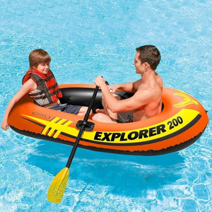 Wholesale INTEX 58331 EXPLORE 200 BOAT SET 2 person rowing boat inflatable fishing boat