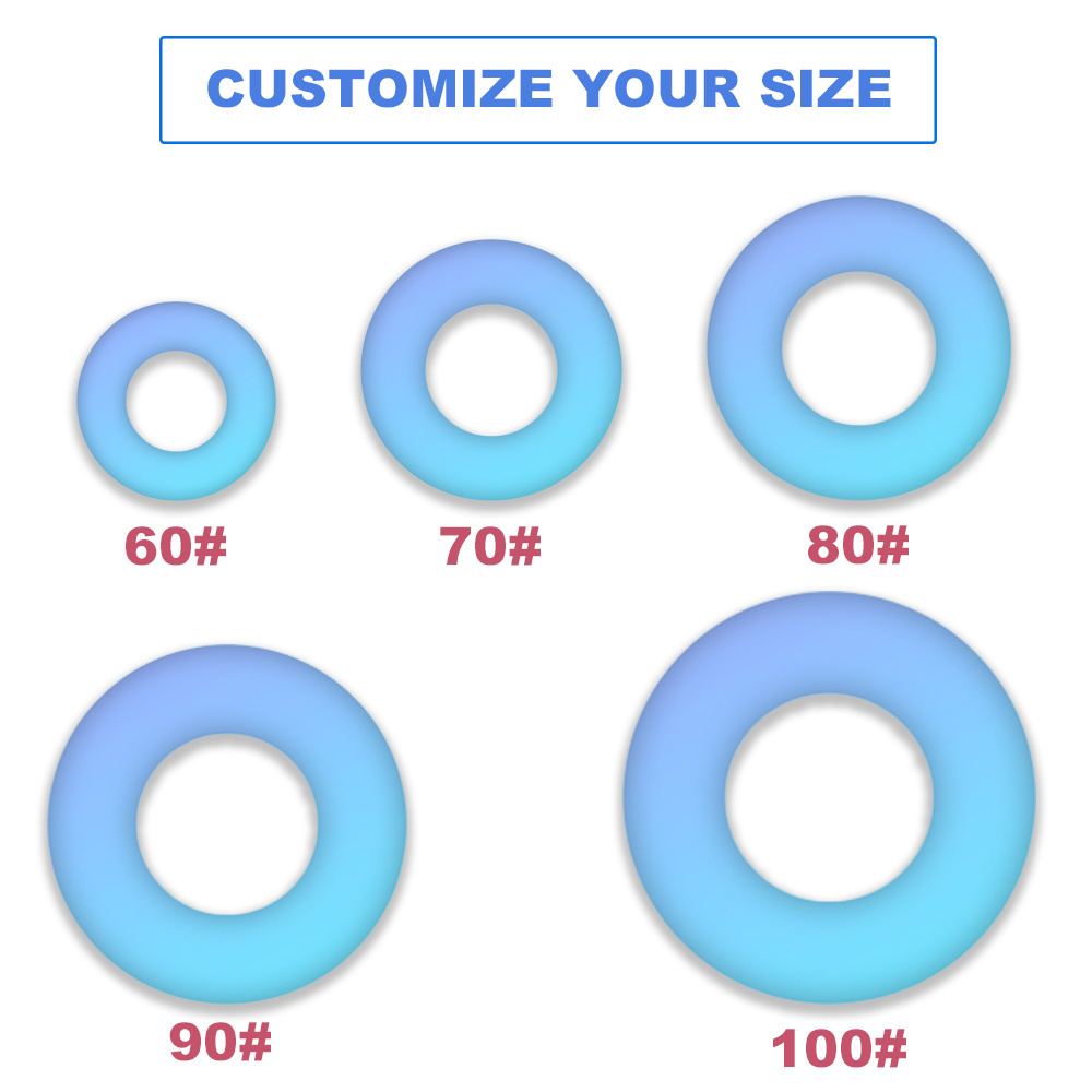 Wholesale custom Eco-friendly PVC Water pool float swimming rings inflatable swim ring Circle baby swim ring custom