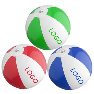 Eco-friendly PVC Custom beach ball with logo printing water ball inflatable beach ball