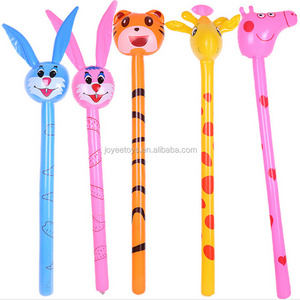 PVC factory customized design inflatable animal hammer for advertising