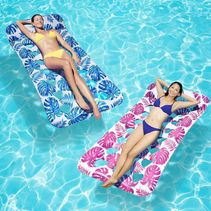 Hot Sale PVC Outdoor Inflatable Ring Adults' Water Pool Float Lounge for Sit-In & Relaxation