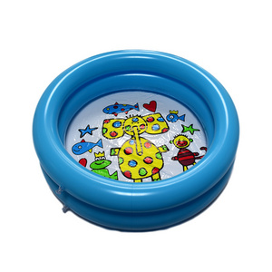 Mini PVC Round Inflatable swimming pool Kids play outdoor fishing pool