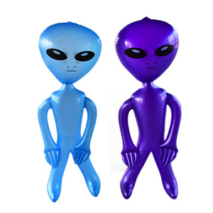 Custom Logo PVC Advertising Promotion Kids Inflatable Alien Toy