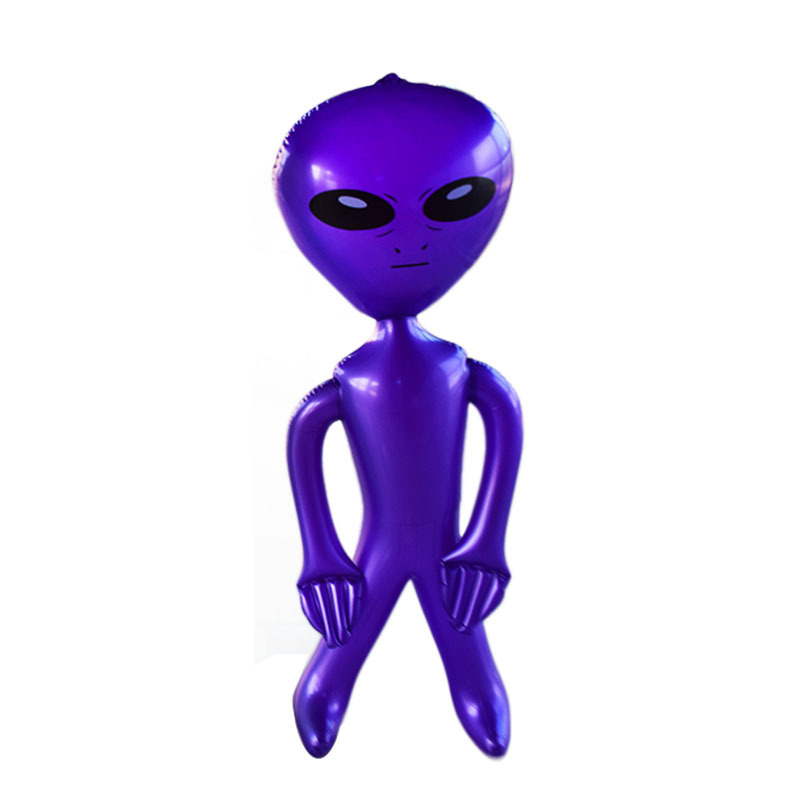 Custom Logo PVC Advertising Promotion Kids Inflatable Alien Toy