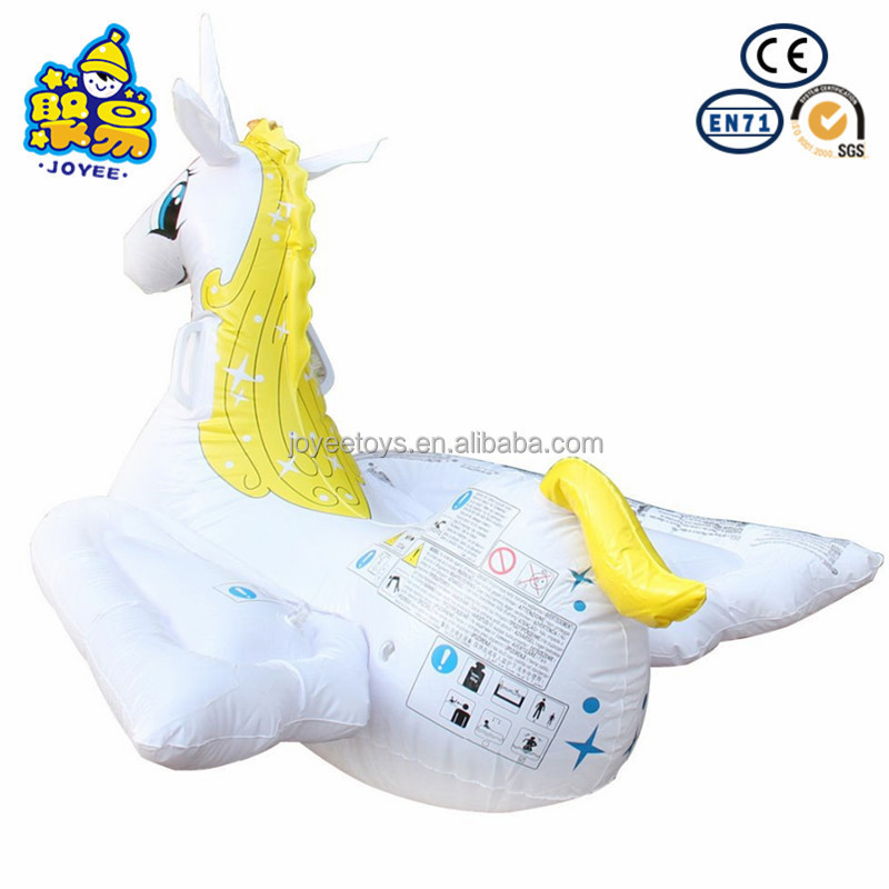 PVC Plastic Inflatable Cartoon Animal inflatable unicorn