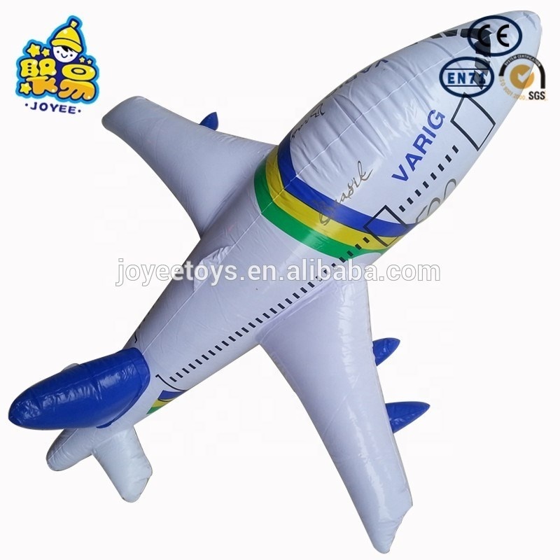 Wholesale eco-friendly pvc inflatable airplane toy and inflatable aircraft