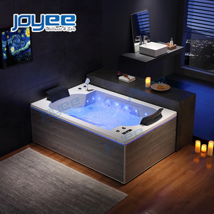 JOYEE 2 persons bathtub apollo massage bath tub with Whirlpool function/ Badewanne mit Dusche with large space