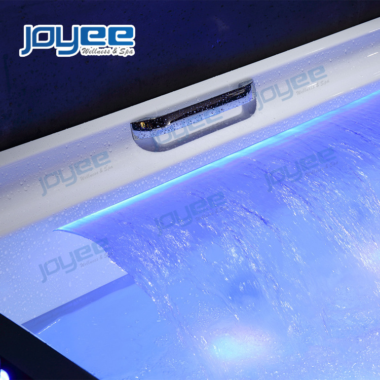 JOYEE 2021 NEW canton fair Pure Acrylic luxury hot tub/spa/whirlpool bath tub apollo massage freestanding soaking tub