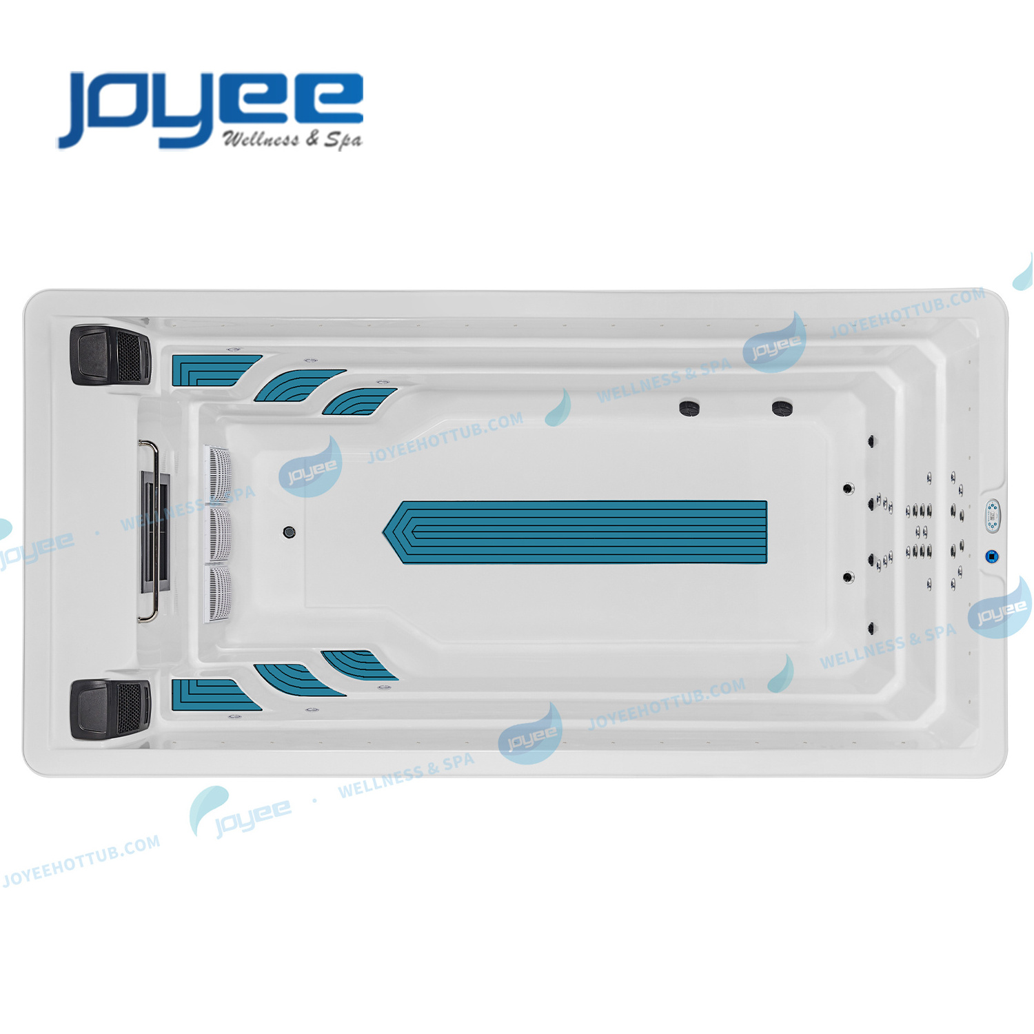 JOYEE Large Spa Outdoor Swim Single Pool Spa Used Endless 5 Meters Pools Swim Spa endless pool for exercise